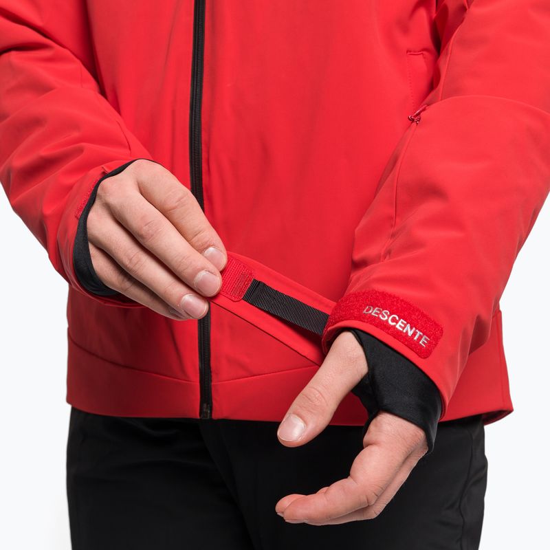 Men's Descente Josh 85 ski jacket red DWMUGK26 6