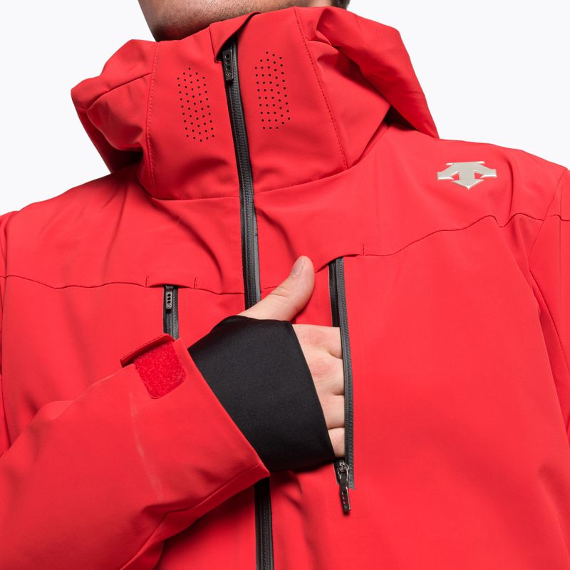 Men's Descente Josh 85 ski jacket red DWMUGK26 9