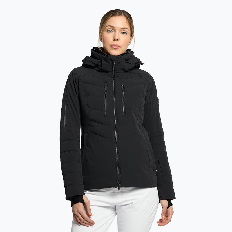 Women's ski jacket Descente Brianne 93 black DWWUGK13