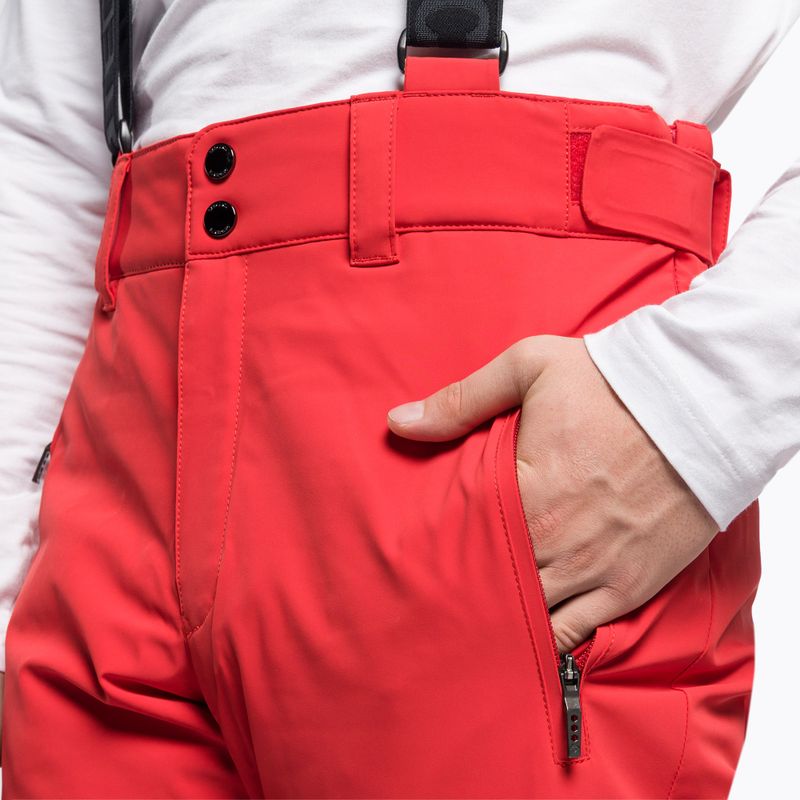 Men's Descente Swiss ski trousers red DWMUGD40 5
