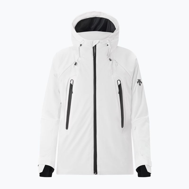 Men's ski jacket Descente 3D Insulated super white2