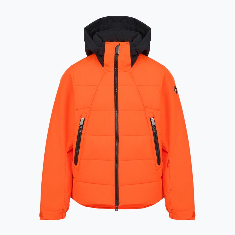 Children's ski jacket Descente Puff mandarin orange