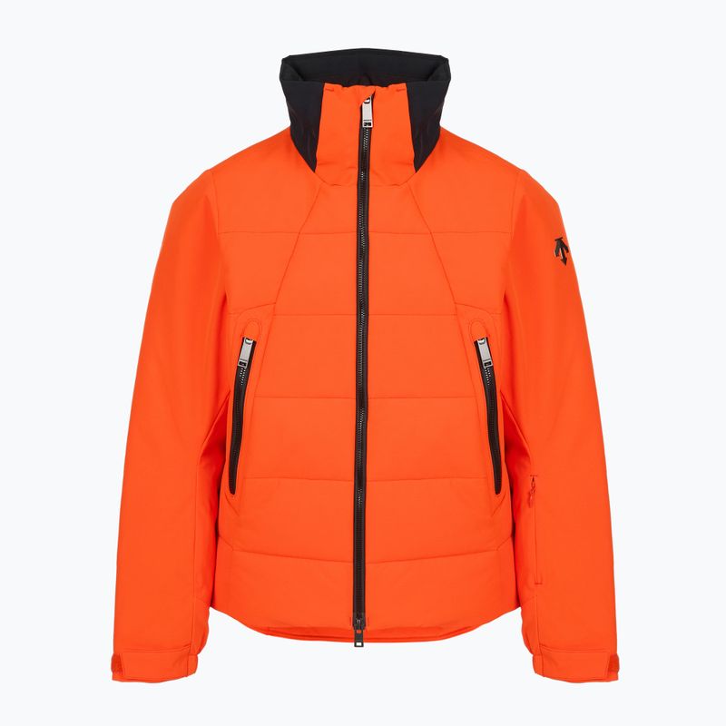 Children's ski jacket Descente Puff mandarin orange 7