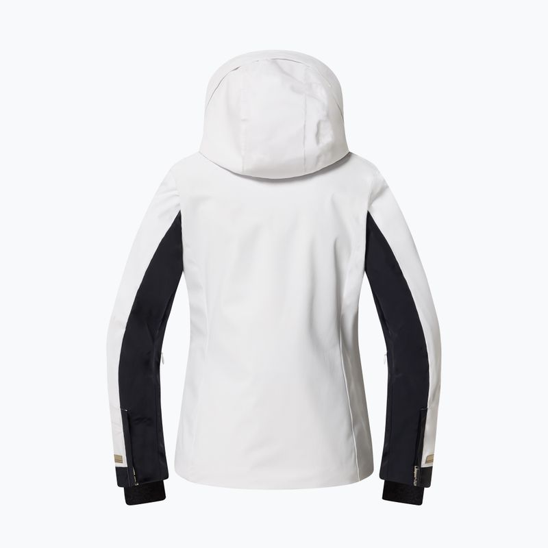 Women's ski jacket Descente Shirring super white 3