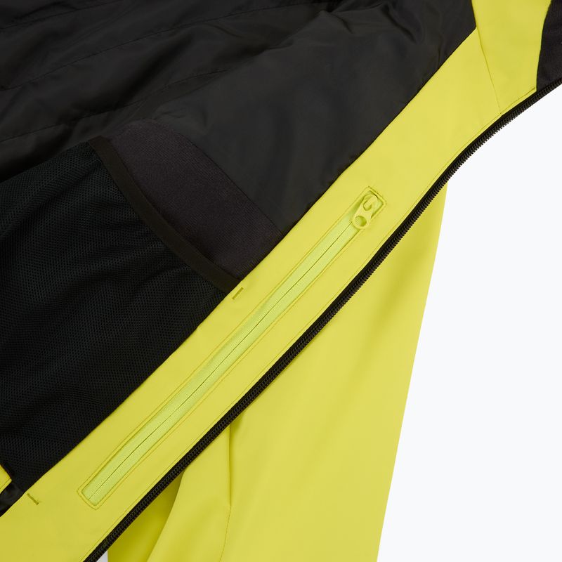 Men's ski jacket Descente Finder actus green 5