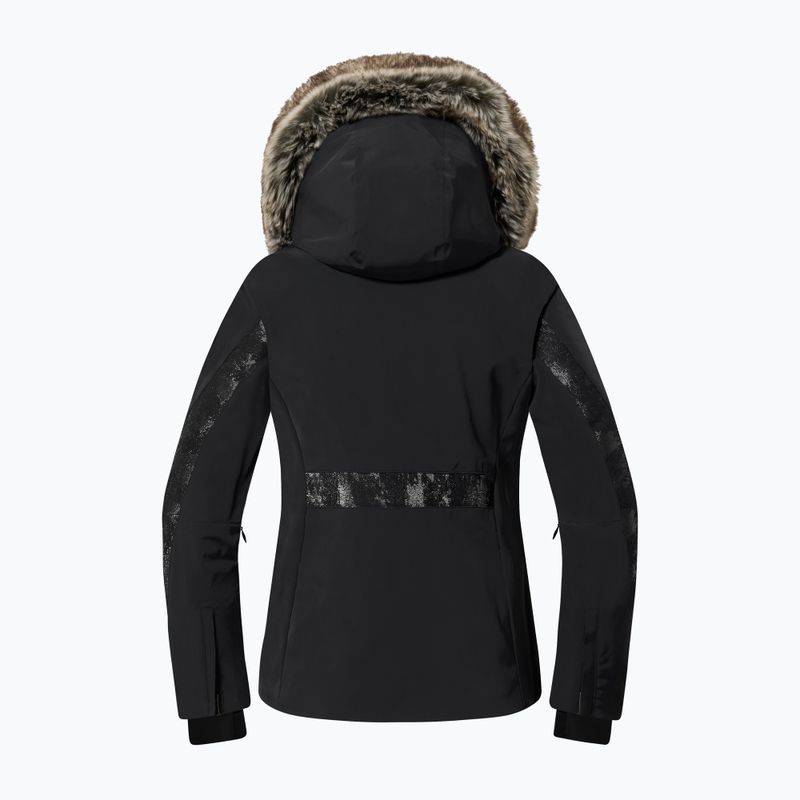 Womenʼs ski jacket Descente Glitter Line black 4