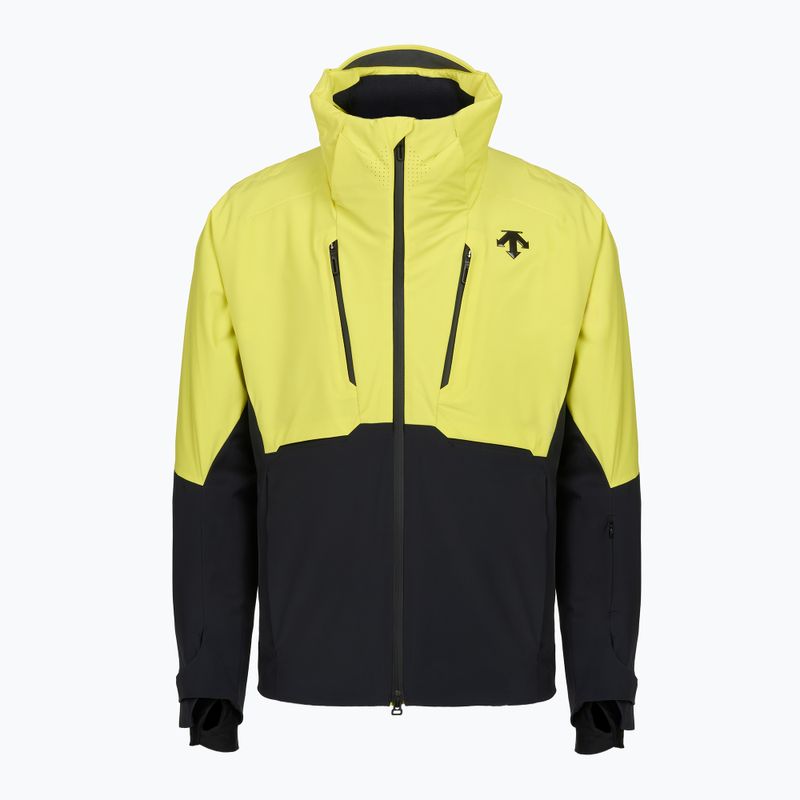 Menʼs ski jacket Descente Shoulder Padd black/green 7