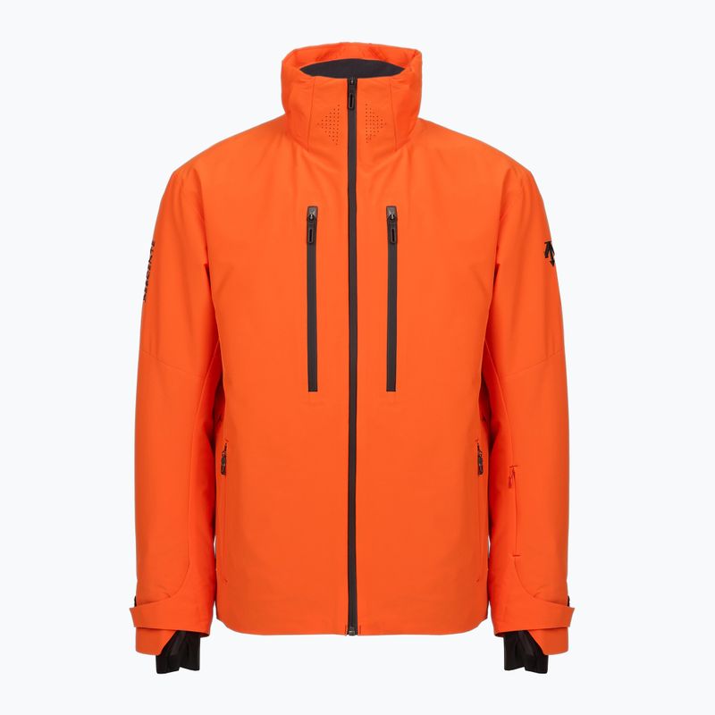 Men's ski jacket Descente Stream mandarin orange 7