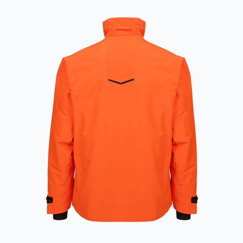 Men's ski jacket Descente Stream mandarin orange 8