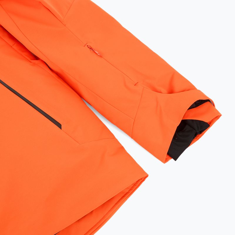 Men's ski jacket Descente Angular Line mandarin orange 4