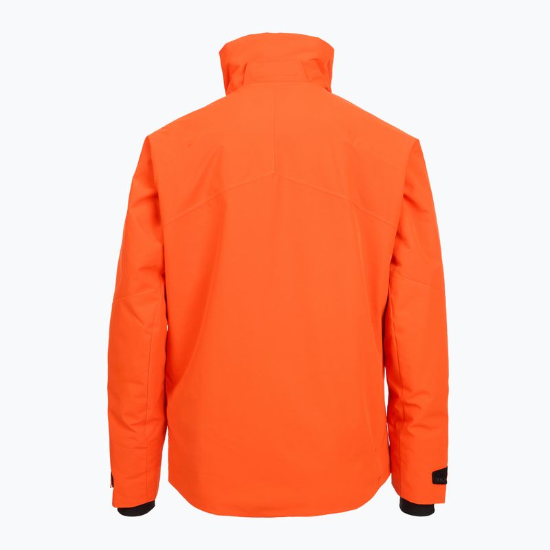 Men's ski jacket Descente Angular Line mandarin orange 7