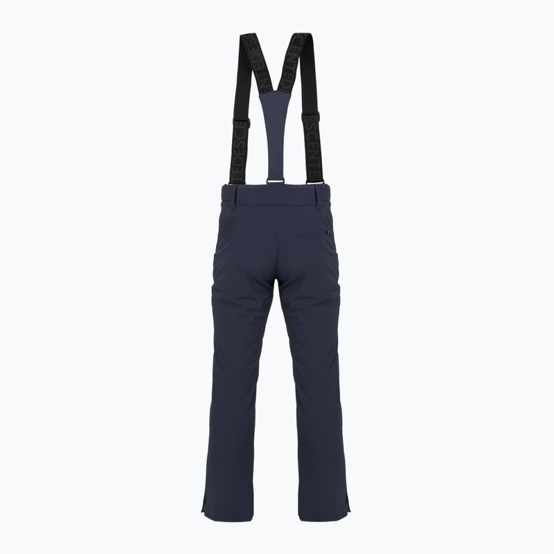 Men's ski trousers Descente Swiss dark night 2