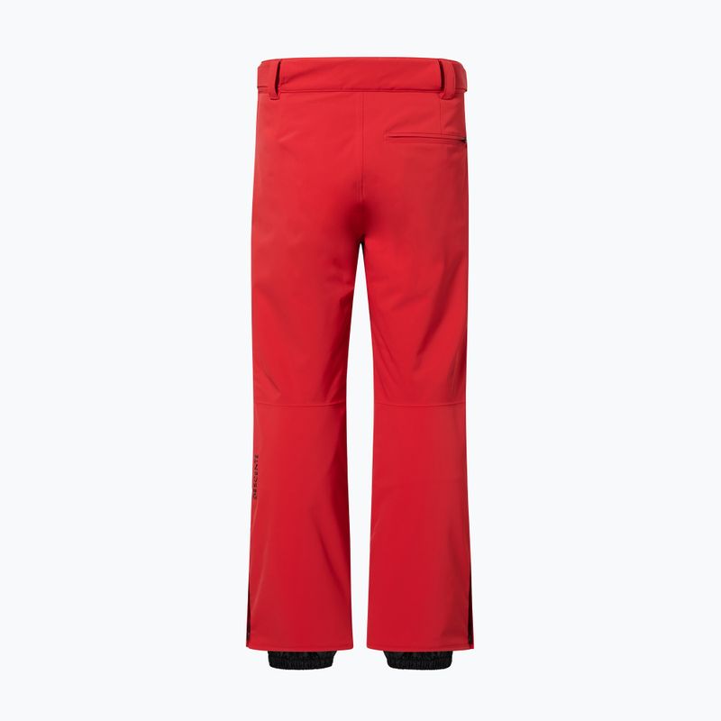 Men's ski trousers Descente Swiss electric red 2