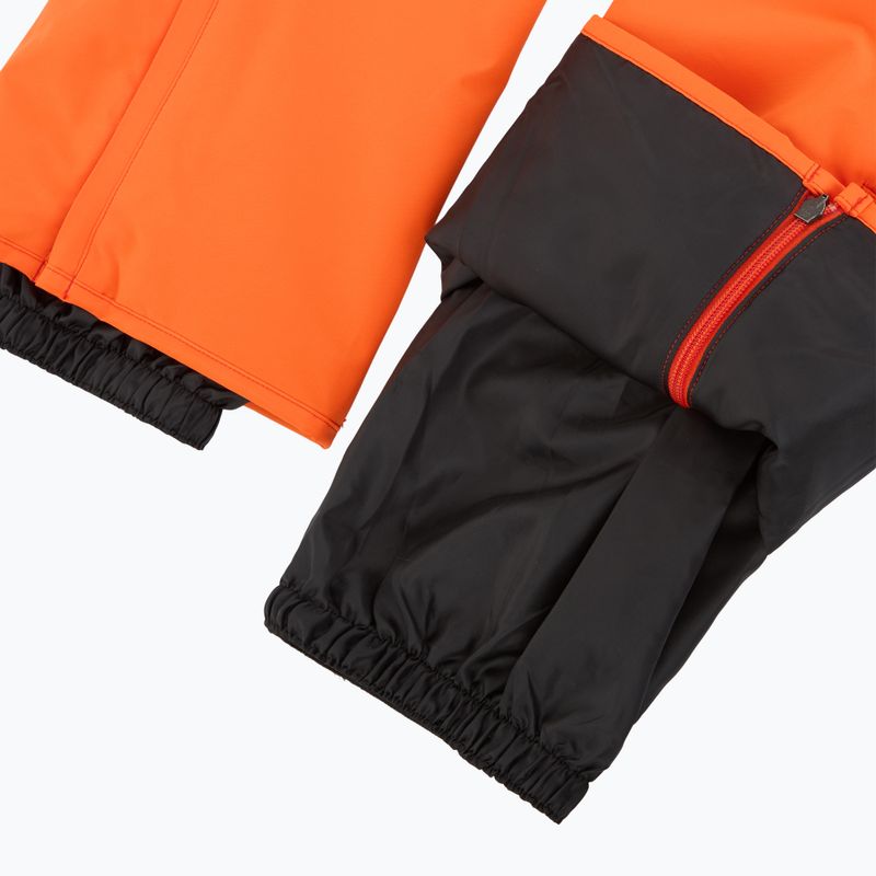Men's ski trousers Descente Smooth mandarin orange 5