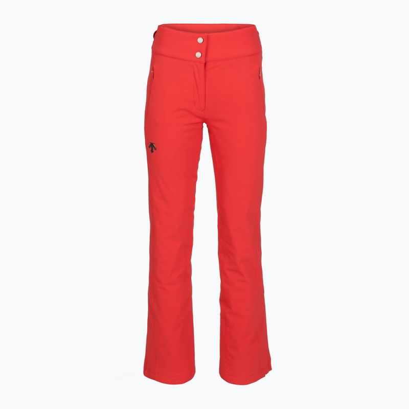 Women's ski trousers Descente Insulated electric red