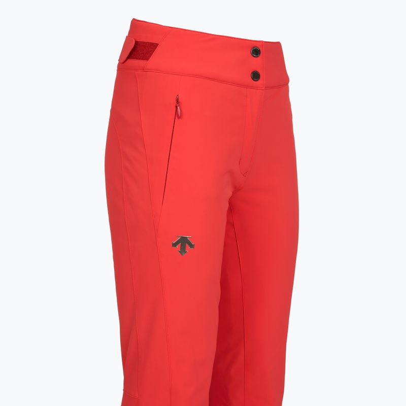 Women's ski trousers Descente Insulated electric red 3