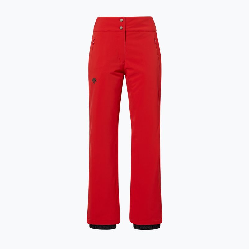 Women's ski trousers Descente Insulated electric red 6