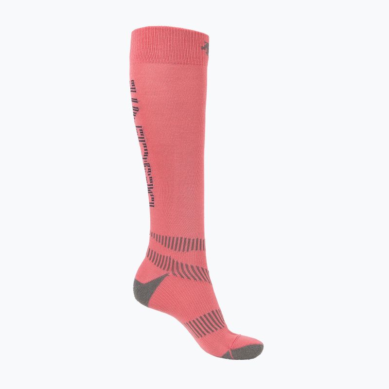 Ski socks Descente Arch Spiral enliven pink 2