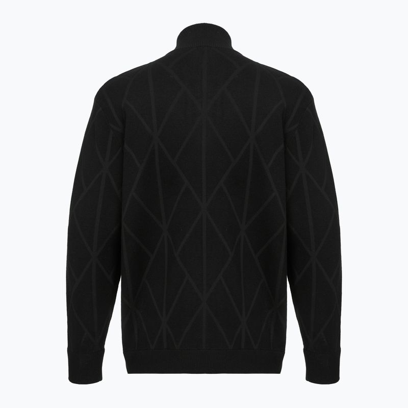 Sweater Descente Full Zip black 2