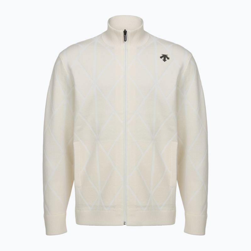 Sweater Descente Full Zip super white