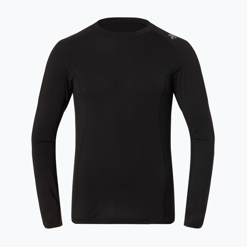 Men's thermal base layer sweatshirt Descente Base Layer black