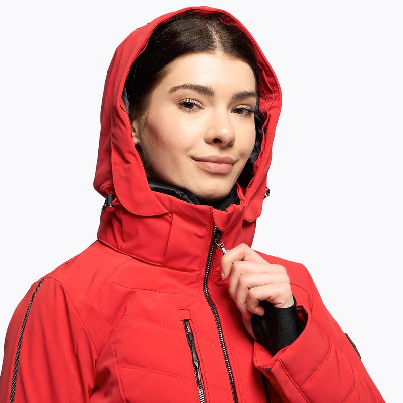 Women's ski jacket Descente Brianne 8585 red DWWUGK13 5