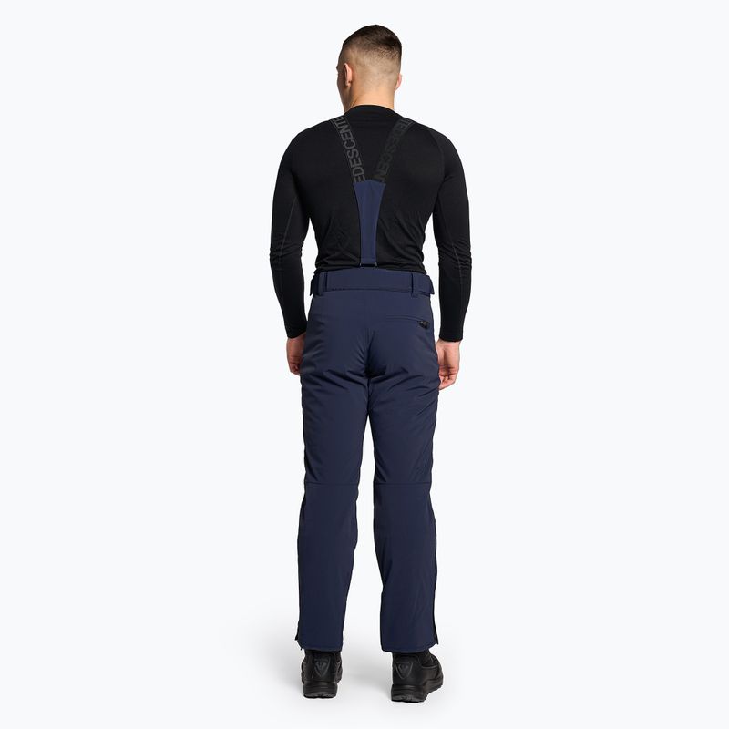 Men's ski trousers Descente Swiss dark night 2