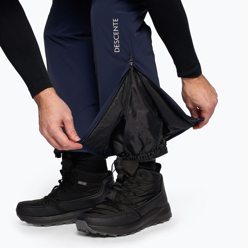 Men's ski trousers Descente Swiss dark night 4