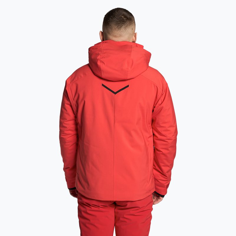 Men's ski jacket Descente Nick electric red 2