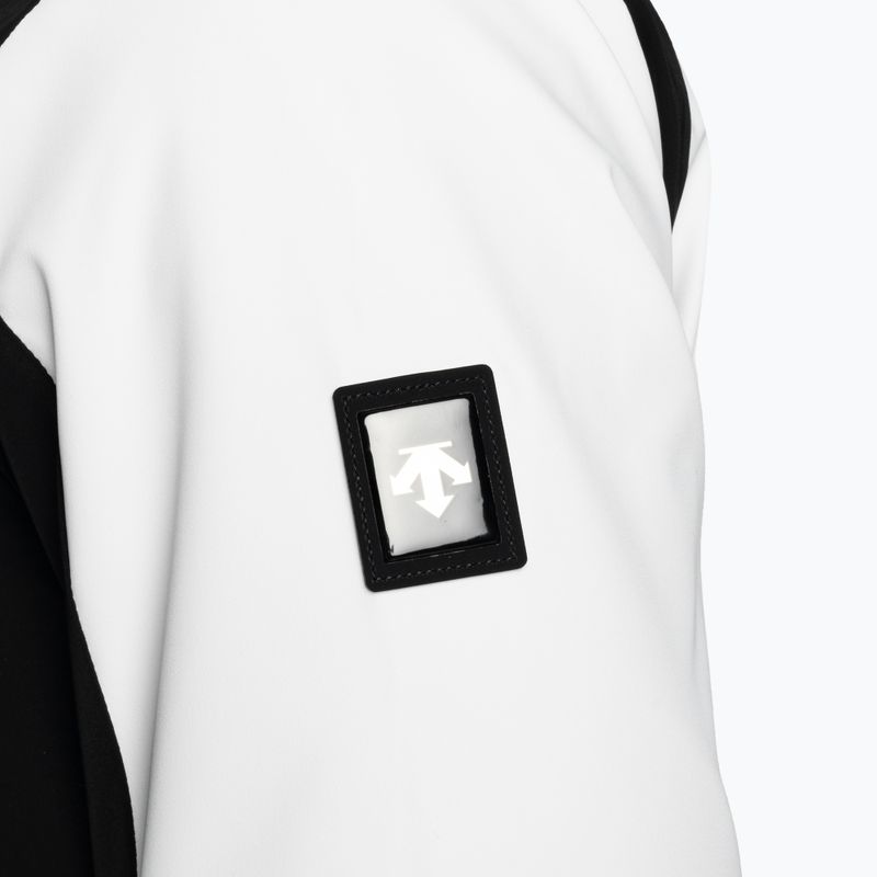 Women's ski jacket Descente Quine super white 4