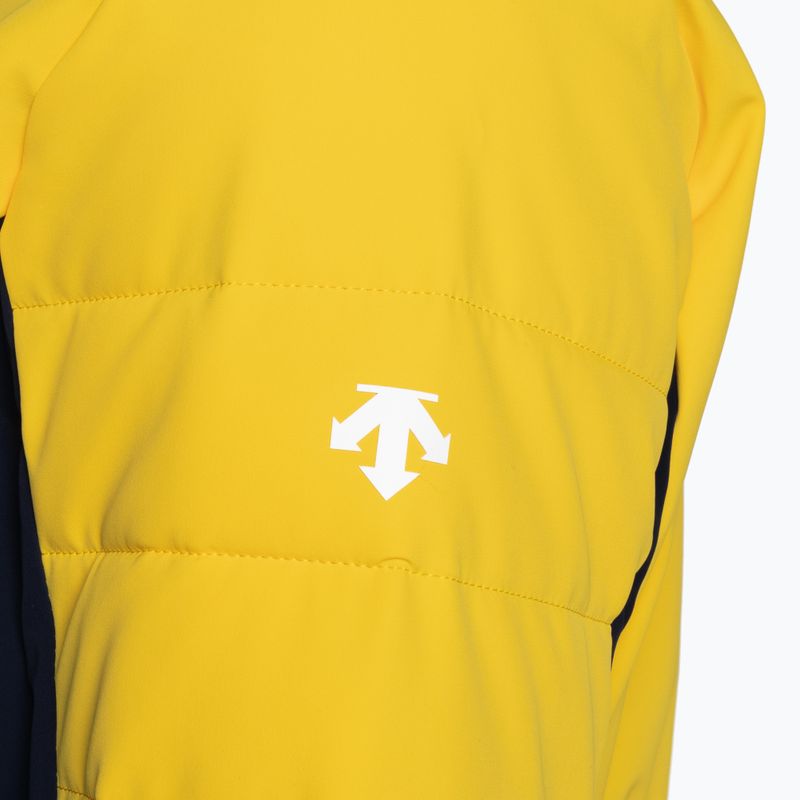 Women's ski jacket Descente Iris marigold yellow 4