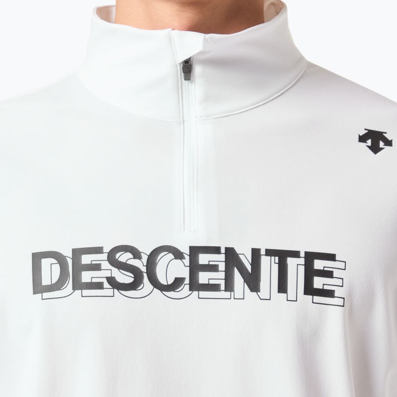 Men's ski sweatshirt Descente Archer 14 super white 4