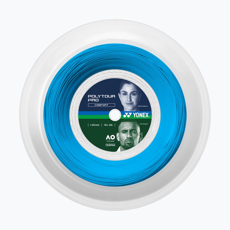 Tennis string YONEX Poly Tour Pro 125 Set blue NT125PPSB 2