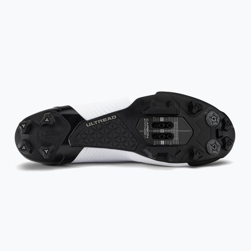 Shimano SH-XC902 men's MTB cycling shoes white ESHXC902MCW01S43000 5