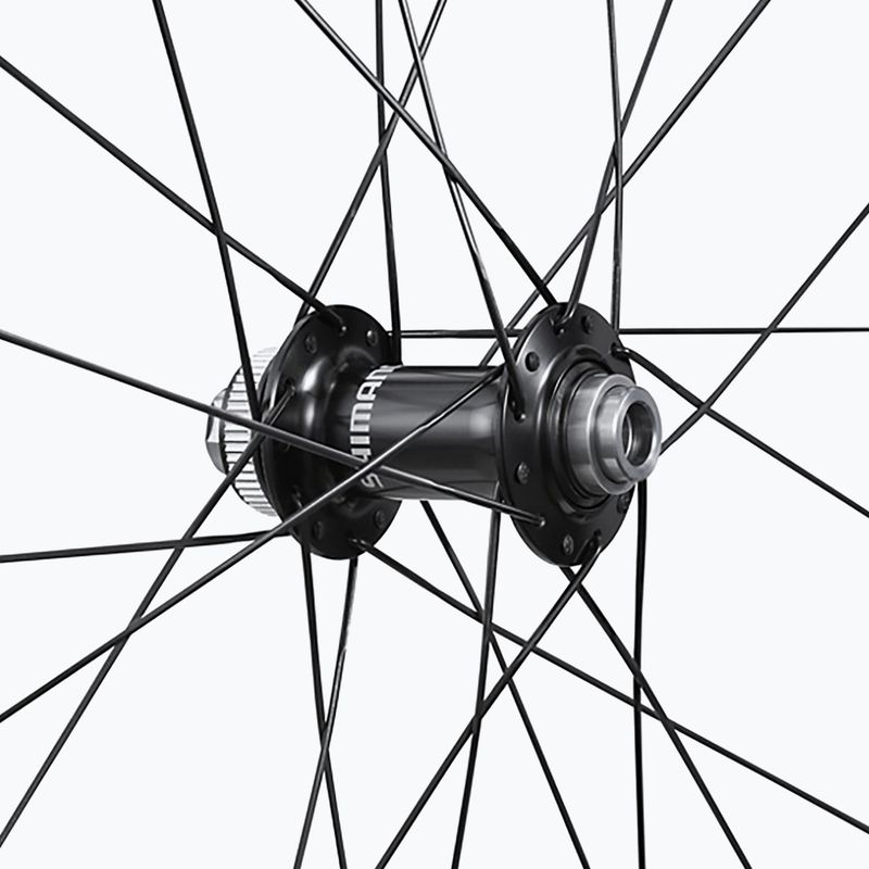 Shimano RS710-C46 black front bicycle wheel 2
