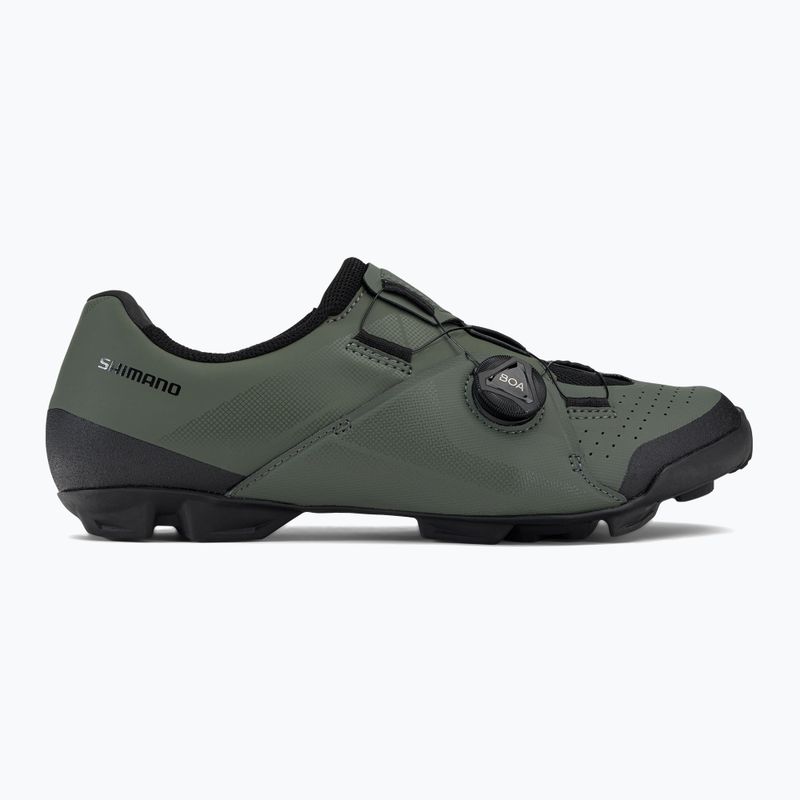 Shimano SH-XC300 men's cycling shoes green ESHXC300MGE07S42000 2