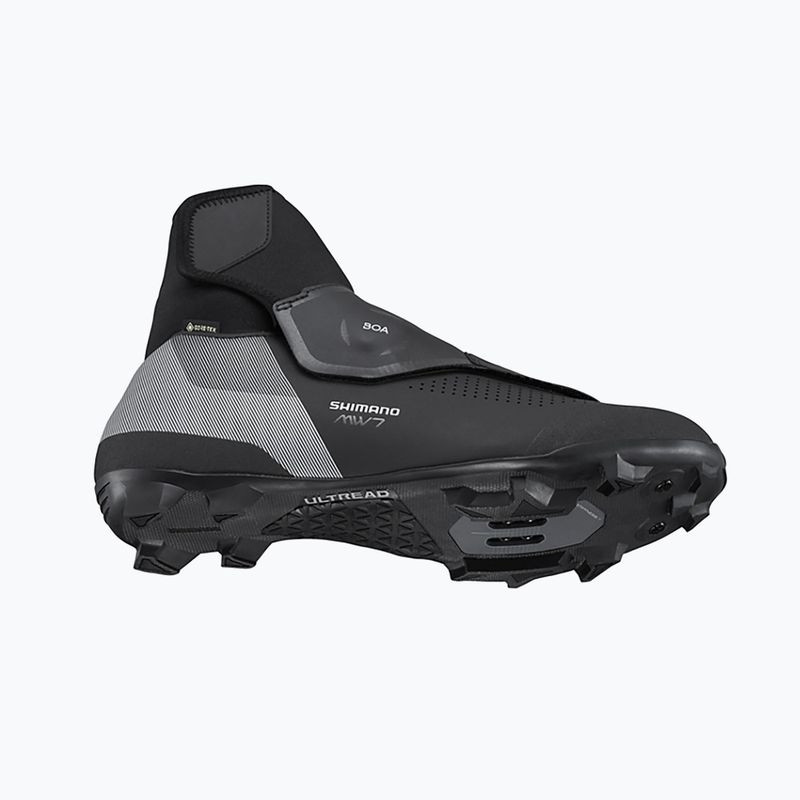 Shimano men's MTB bike shoes MW 702 black ESHMW702MCL01S38000 10