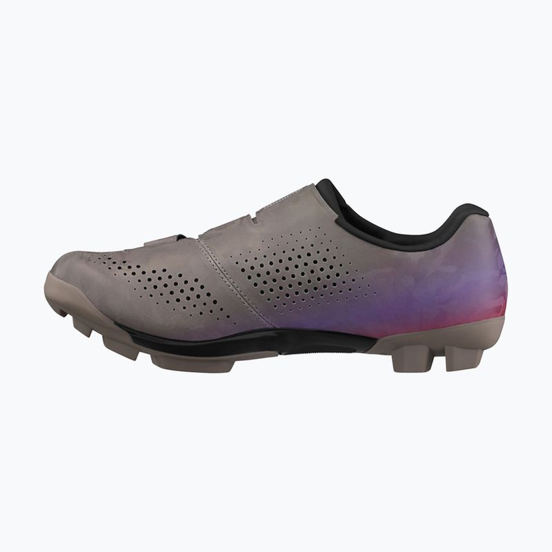 Women's gravel shoes Shimano SH-RX600 gray/purple 2