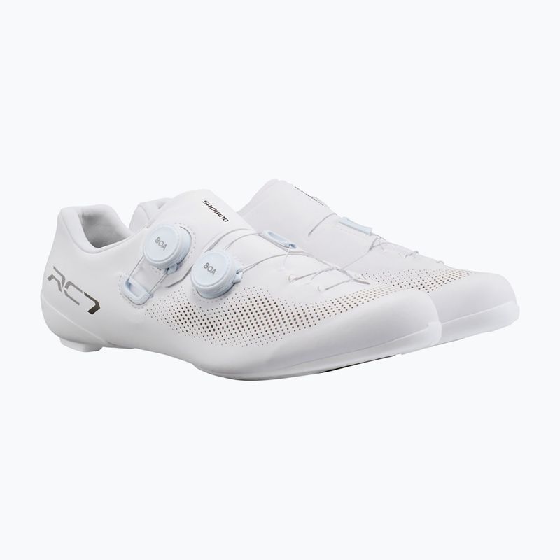 Men's road shoes Shimano SH-RC703 white 3