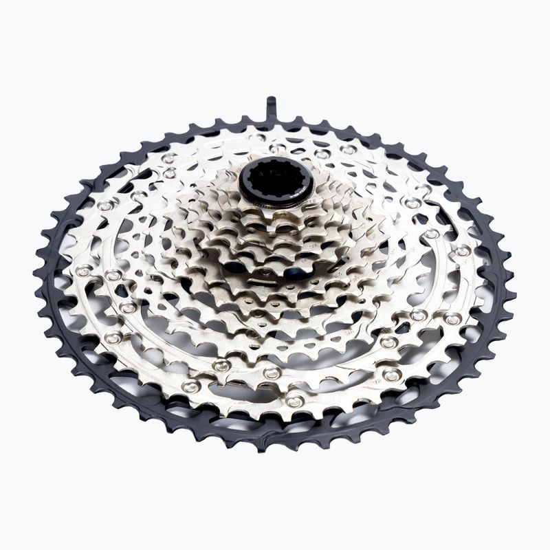 Shimano CS-M7100 12-row 10-51 silver bicycle cassette ICMS7100051