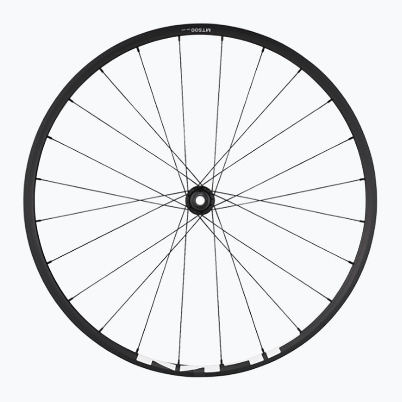 Shimano front bicycle wheel WH-MT500-B black