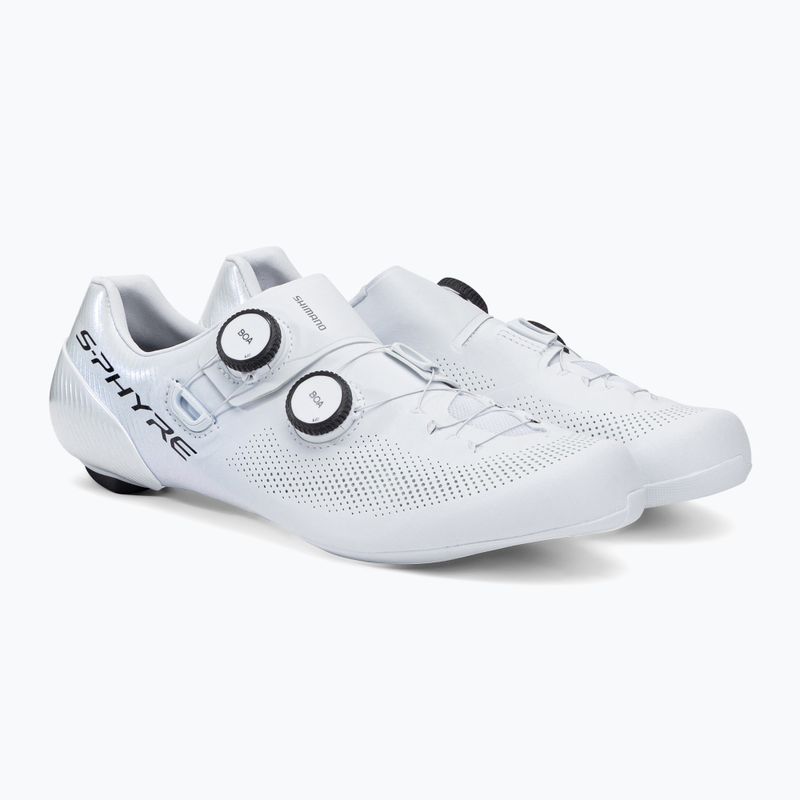 Shimano men's cycling shoes SH-RC903 white ESHRC903MCW01S46000 4