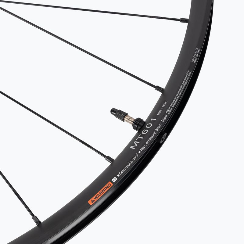 Shimano front bicycle wheel WH-MT601 black 4