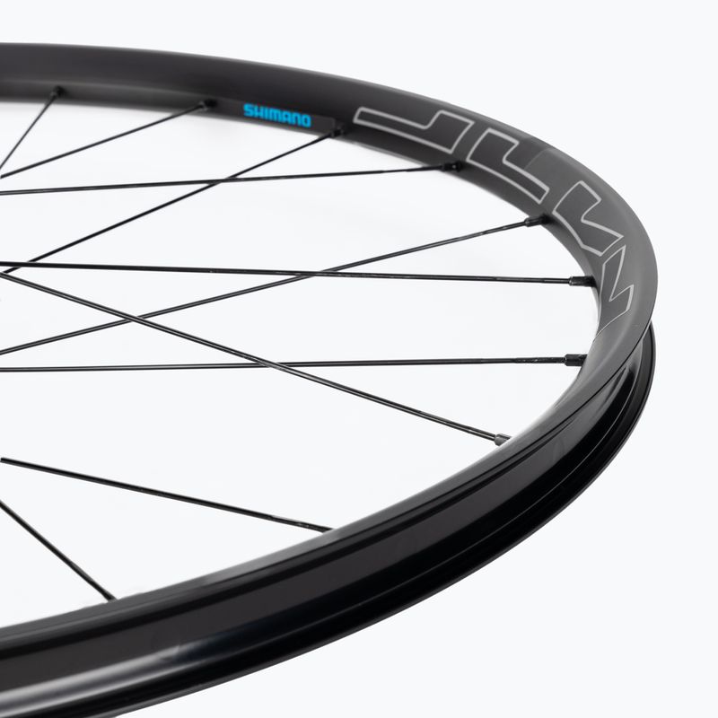 Shimano front bicycle wheel WH-MT601 black 5