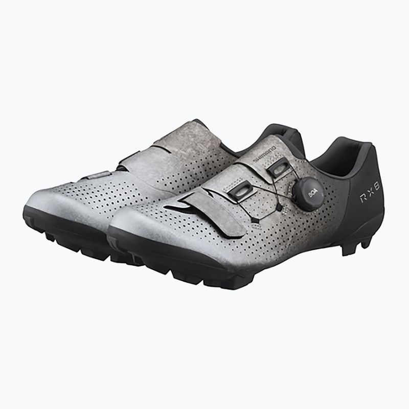 Men's gravel shoes Shimano SH-RX801 silver 2