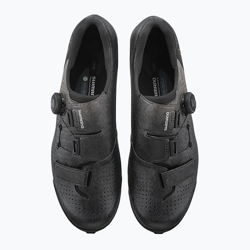 Shimano SH-RX801 men's gravel shoes black 3