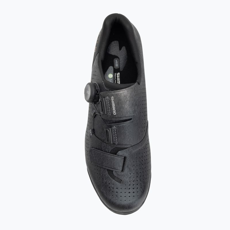 Shimano SH-RX801 men's gravel shoes black 5