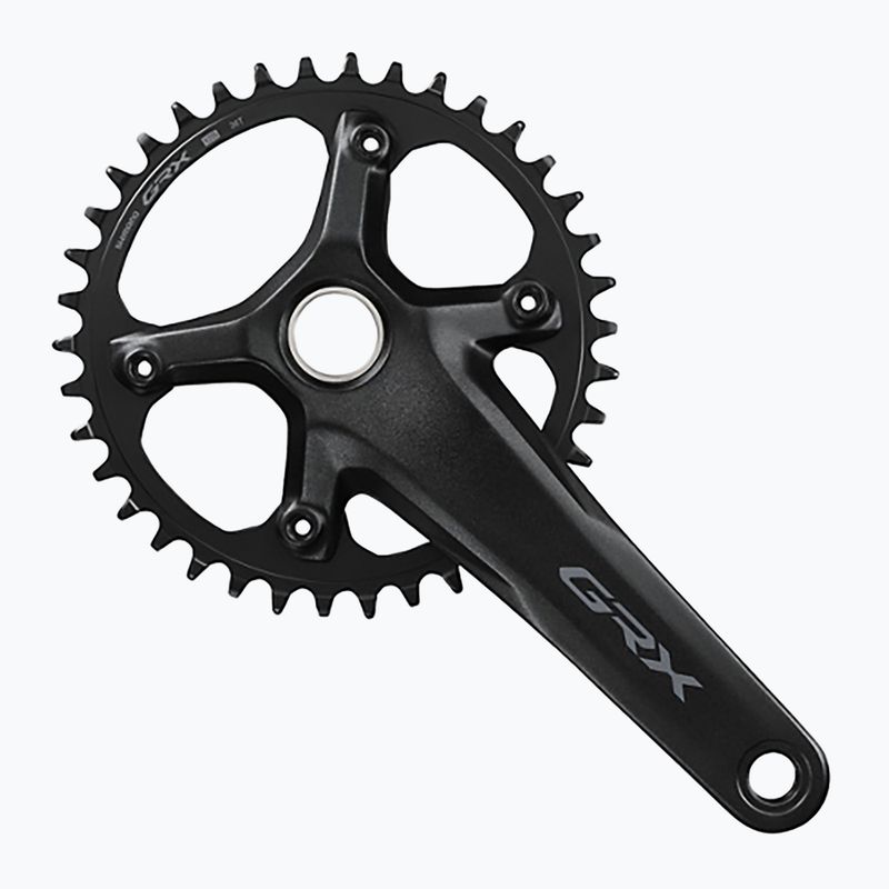 Shimano GRX crankset FC-RX610-1 38T 12rz 172.5mm black