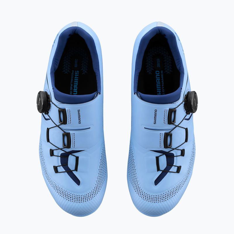 Women's road shoes Shimano SH-RC503W airy blue 4