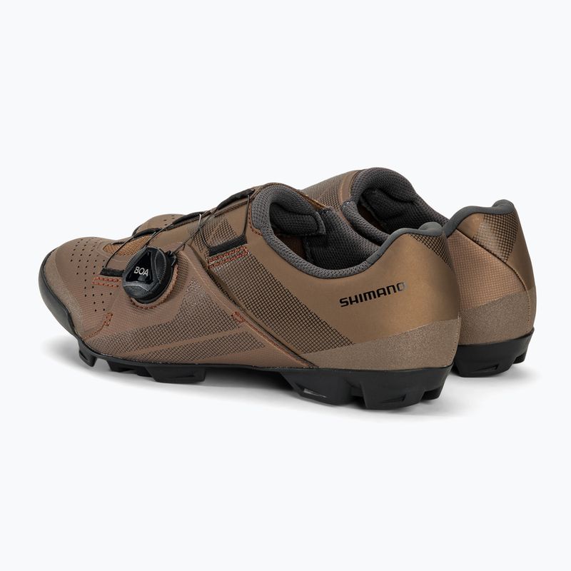 Women's MTB cycling shoes Shimano SH-XC300W bronze 3